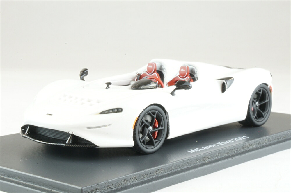 シュコー 1/43 マクラーレン エルヴァ 2021 メタリックホワイト 完成品ミニカー 450933300