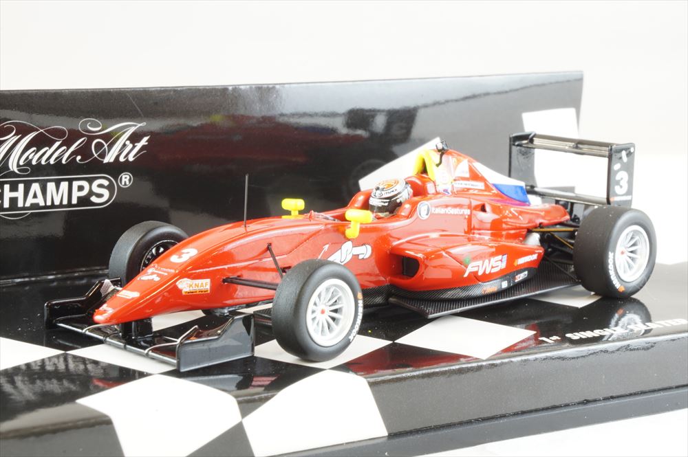 ミニチャンプス 1/43 タトゥース FA010B No.3 2014 フロリダウィンターシリーズ M.フェルスタッペン 初レース 完成品ミニカー 417140403