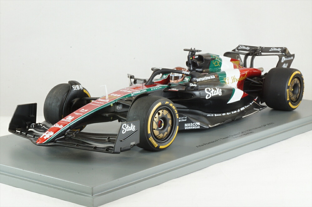 スパーク 1/18 アルファロメオ C43 No.77 2023 F1 イタリアGP 10位 V.ボッタス 完成品ミニカー 18S970