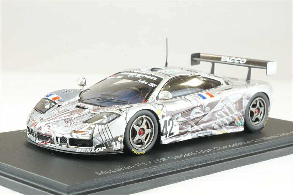 スパーク 1/43 マクラーレン F1 GTR No.42 1995 ル・マン24時間 J-L.Maury-Laribiere/M.Sourd/H.Poulain 完成品ミニカー S6672