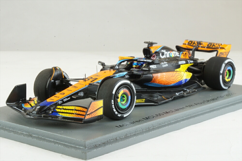 スパーク 1/43 マクラーレン MCL60 No.81 2023 F1 アブダビGP 6位 O.ピアストリ 完成品ミニカー S8944