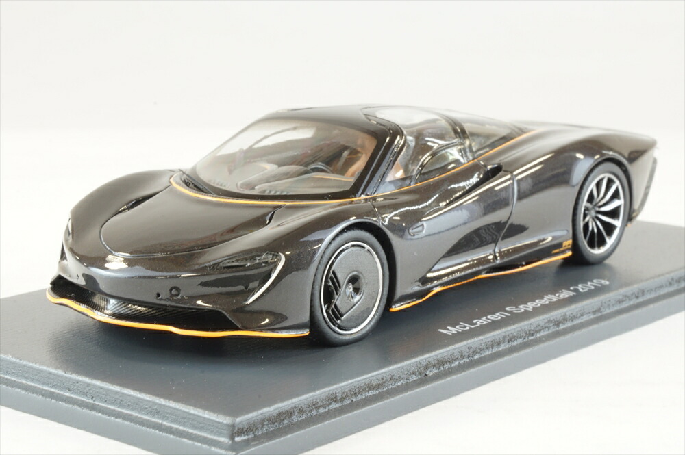 シュコー 1/43 マクラーレン スピードテール 2019 メタリックブラック 完成品ミニカー 450928700
