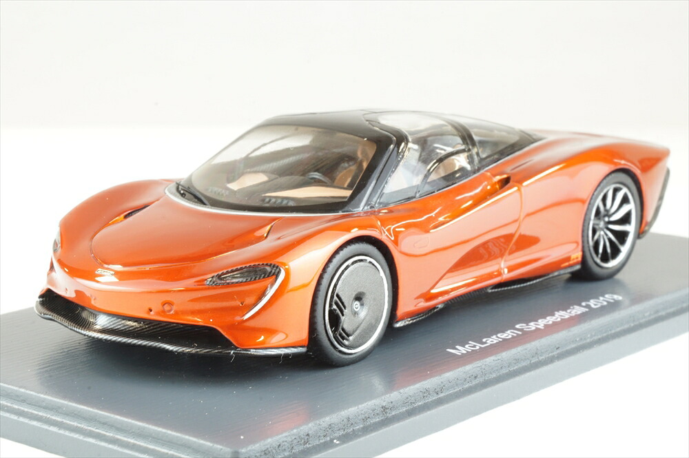 シュコー 1/43 マクラーレン スピードテール 2019 メタリックレッド 完成品ミニカー 450933400