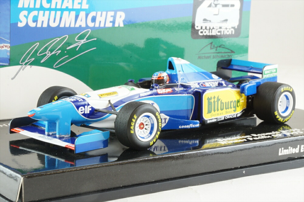 楽天市場】ミニチャンプス 1/43 ベネトン ルノー B195 #1 優勝