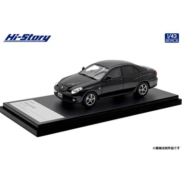 ハイストーリー 1/43 トヨタ ヴェロッサ VR25 2001 ブラック 完成品ミニカー HS496BK