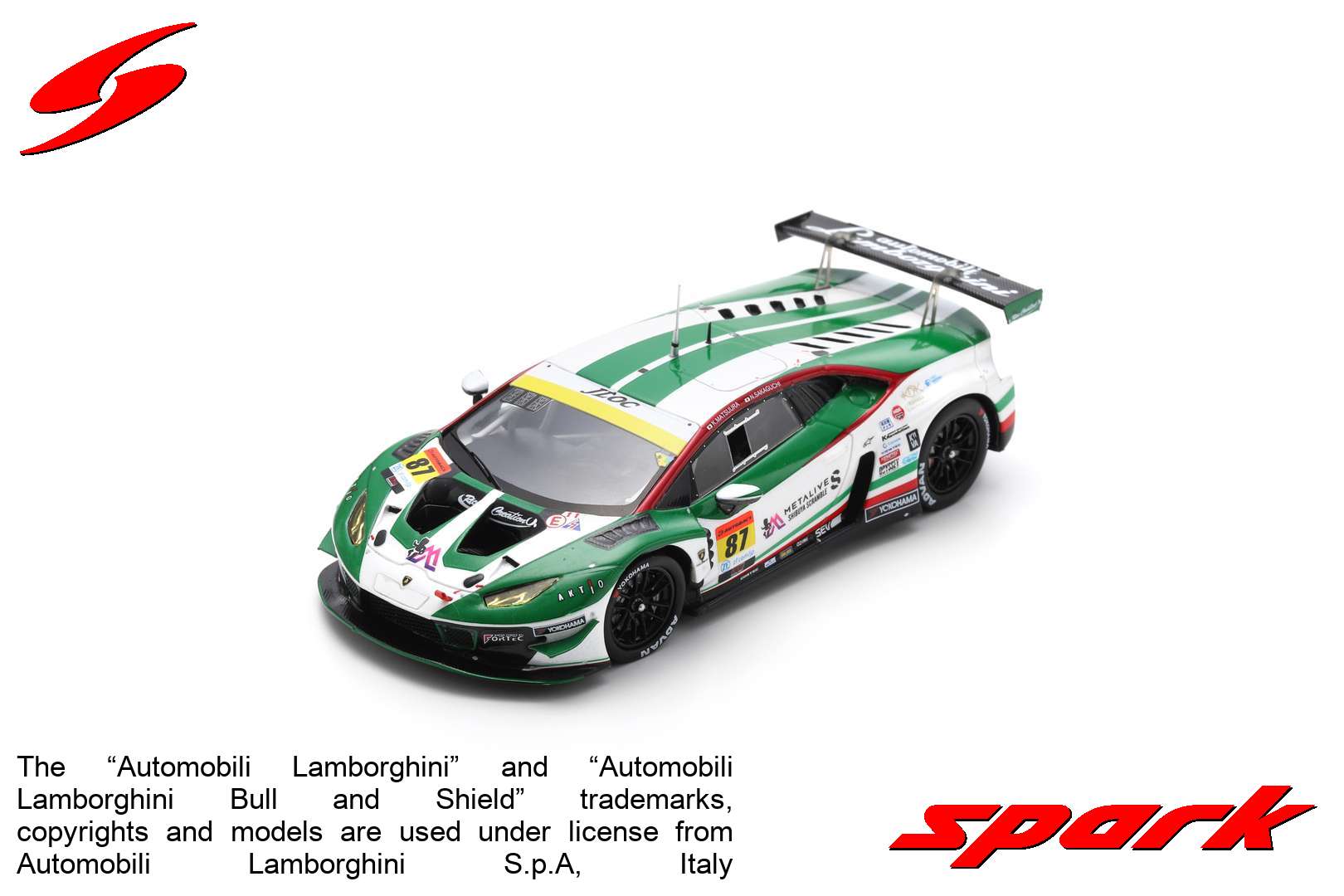SPARK 1/43 SUPERGT 2024 JLOCランボルギーニ 88号車 9580006540836.jpg