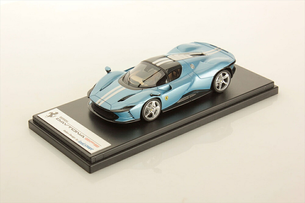 ルックスマート 1/43 フェラーリ デイトナ SP3 クローズドルーフ アヴィオメット スカイブルーメタリック 完成品ミニカー LS535SE｜ポストホビーミニカーショップ 20,306円