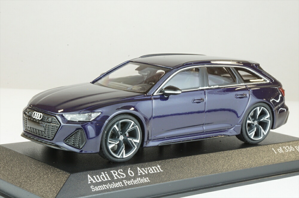 【2台セット】1/43 ミニチャンプス アウディ RS6 アバント C7/C8 S7b407f078cbf408c931af693d4ed1