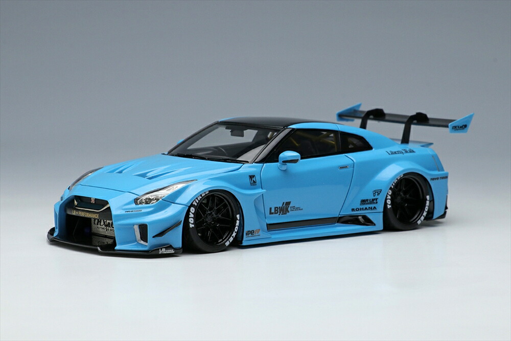 1/43ミニカー　アイドロン　Rocket Bunny GT-R 　マットグレー 楽天市場】アイドロン 1/43 ロケットバニー R35 ニッサン GT-R GT wing