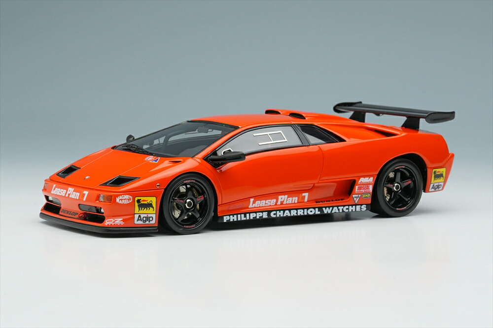 アイドロン 1/43 ランボルギーニ ディアブロ SVR 一ころ 1996 オレンジ色 黒いこと車輪 成し遂げる品ミニカー EM785E