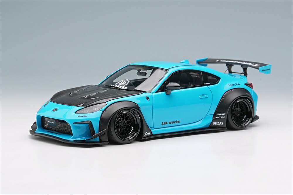 アイドロン 1/43 トヨタ GR86 LB Nation パールライトブルー 成し遂げる品ミニカー LB022C