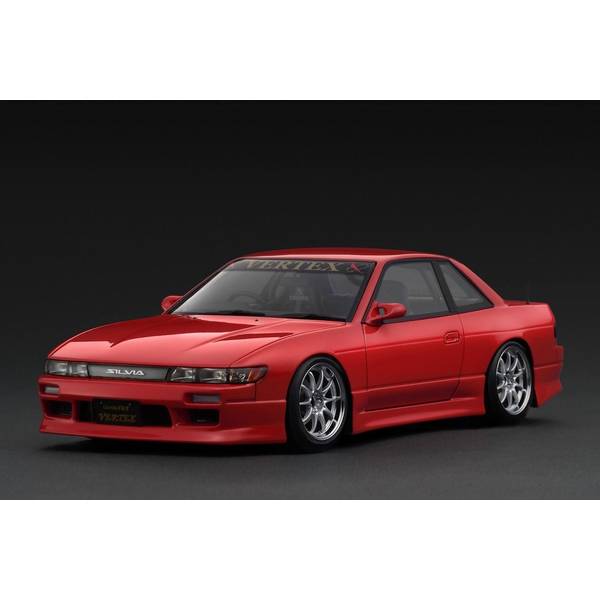 楽天市場】イグニッション 1/18 VERTEX S14 シルビア レッド エンジン