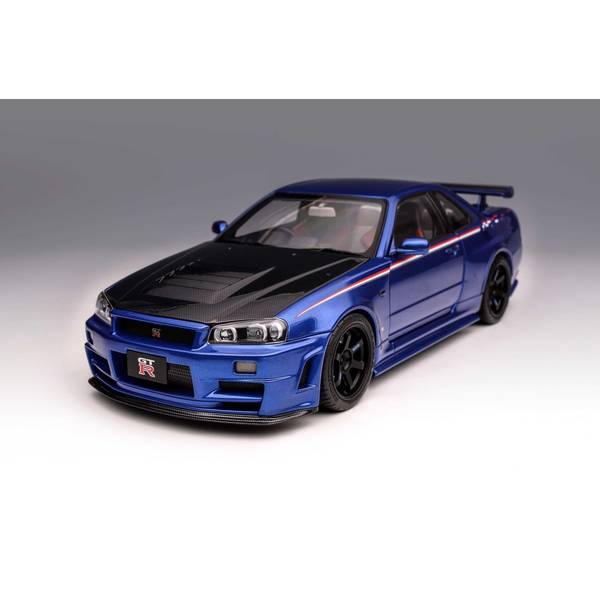 楽天市場】TIMEMICRO 1/64 日産 スカイライン GT-R R34 ブルー