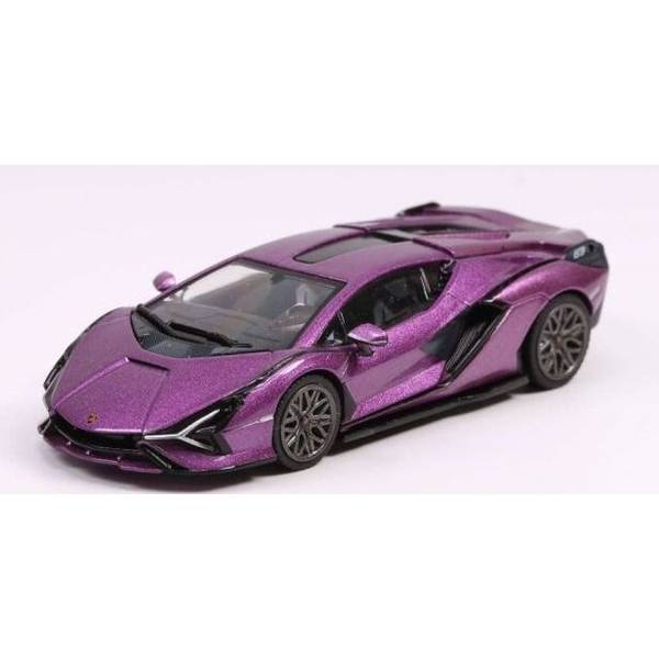 HUNG HING TOYS 1/64 ランボルギーニ シアン FKP 37 ヴィオラ 30周年 完成品ミニカー HS00106