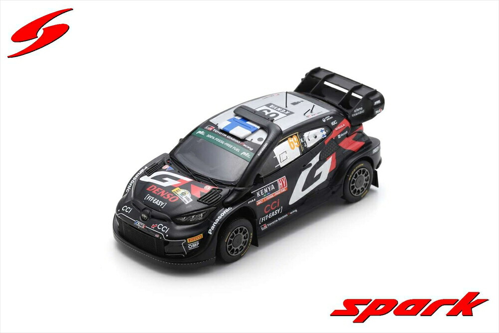 楽天市場】スパーク 1/43 トヨタ GR ヤリス WRC #69 カッレ