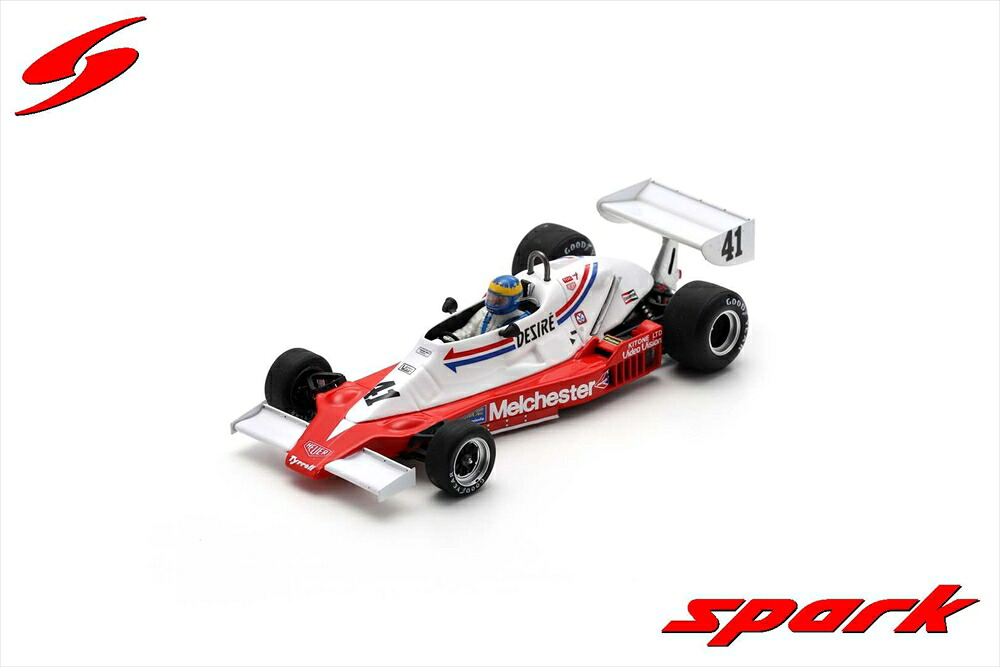 スパーク 1/43 ティレル 008 No.41 1979 レース・オブ・チャンピオンズ D.ウィルソン 完成品ミニカー S7280