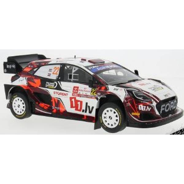 イクソ 1/18 フォード プーマ ラリー1 ハイブリッド No.22 2024 WRC ラリー・ポーランド M.Sesks/R.Francis 完成品ミニカー 18RMC215|ポストホビーミニカーショップ