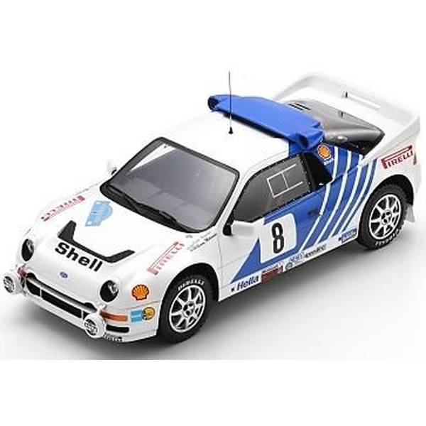 【10月予約】スパーク 1/18 フォード RS200 No.8 1986 WRC ラリー・スウェーデン 3位 K.Grundel/B.Melander 完成品ミニカー 18S779