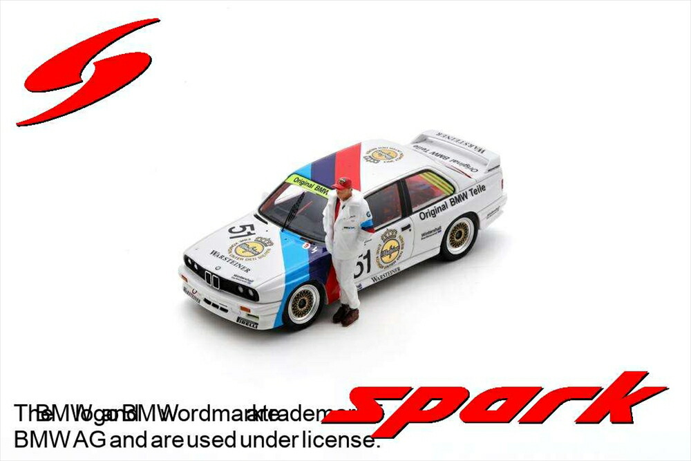楽天市場】スパーク 1/43 BMW M3 E30 優勝 ラリー ツールドコルス 1987