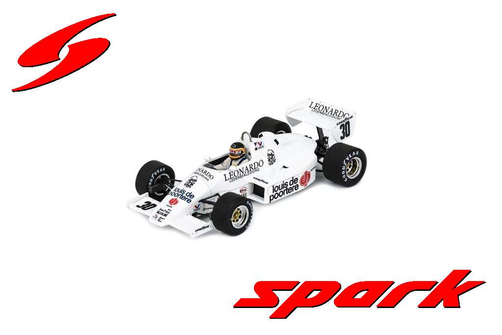 スパーク 1/43 アロウズ A6 No.30 1983 F1 ドイツGP T.Boutsen 完成品ミニカー S5791