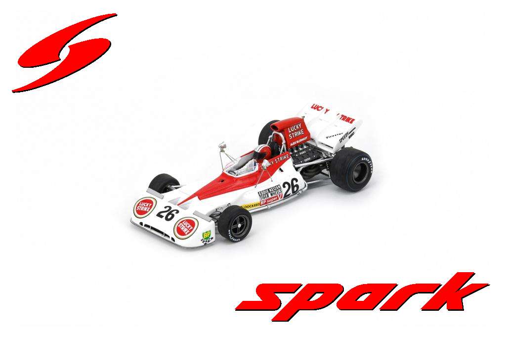 スパーク 1/43 ティレル 004 No.26 1973 F1 南アフリカGP E.Keizan 完成品ミニカー S7233