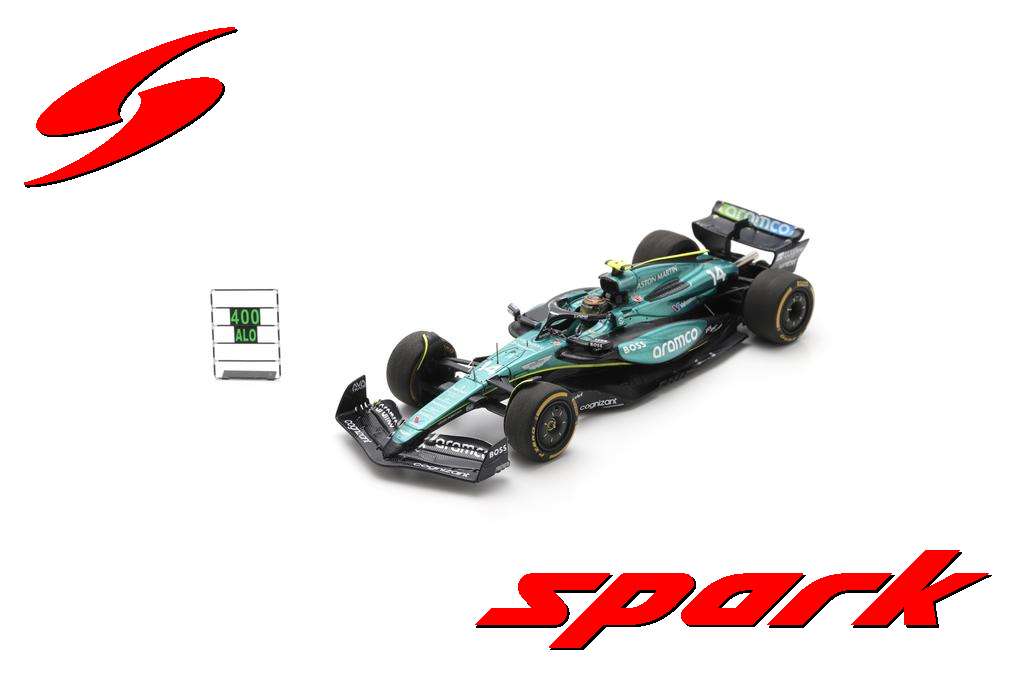 スパーク 1/43 アストンマーチン AMR24 No.14 2024 F1 メキシコGP F.アロンソ 完成品ミニカー S9553｜ポストホビーミニカーショップ