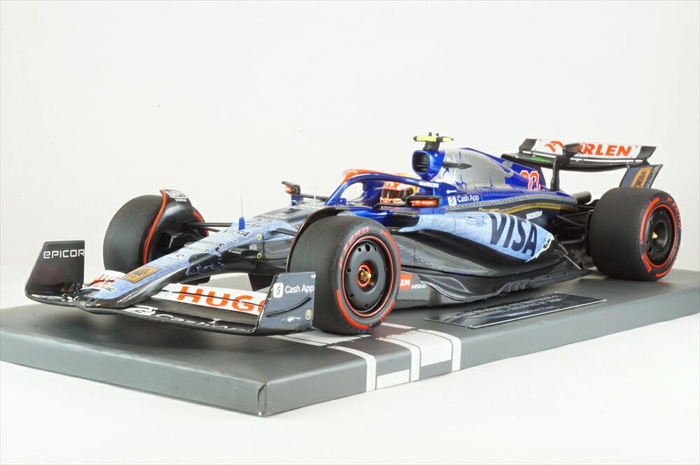 楽天市場】ミニチャンプス 1/18 レーシング・ブルズ VCARB 01 No.22