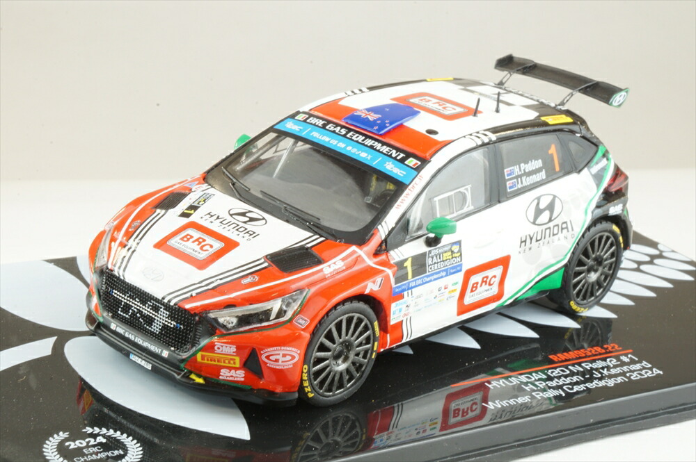 イクソ 1/43 ヒョンデ i20 ラリー ラリー2 No.1 2024 ラリー・ケレディジョン ウィナー H.パッドン/J.ケナード 為し終わる品ミニカー ランダムアクセス記憶装置952B ミニカー・トイカー-乗り物のおもちゃ