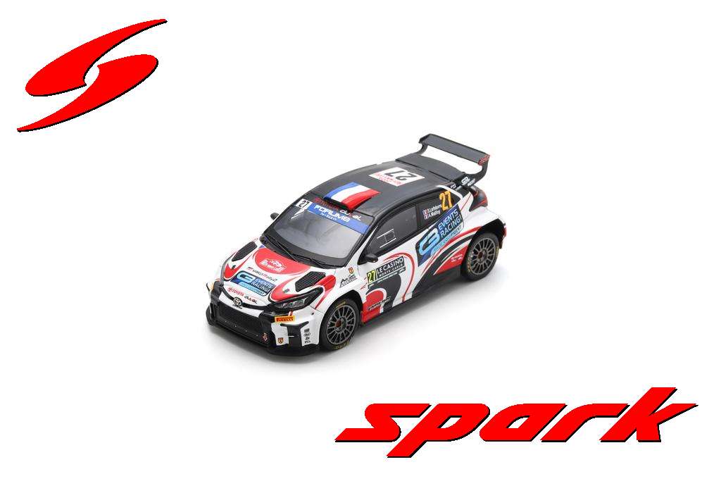 1/43 Spark Toyota Yaris WRC モンテカルロ 2017 Toyota Yaris WRC Monte Carlo 2017 | ミニカー散財とほほ日記