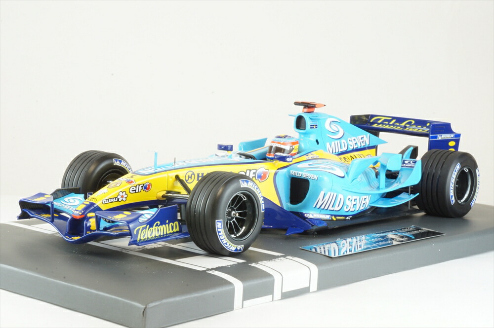 ミニチャンプス F1 1/43 ルノー R25 アロンソ ミシュラン別注 ミニチャンプス1/43 ルノーR25 F.アロンソ ミシュラン別注 2005年