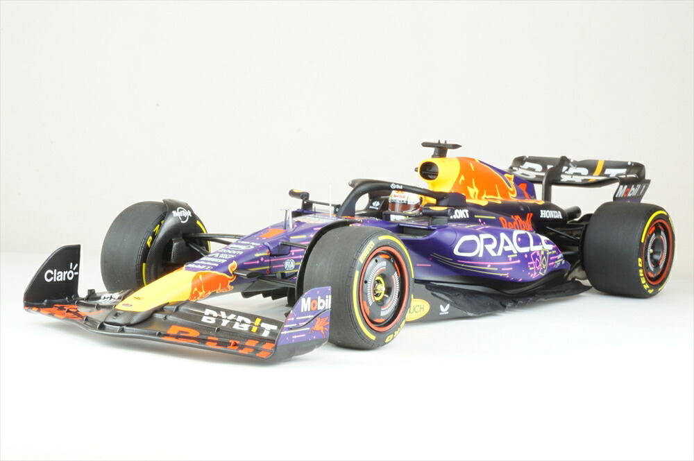 ミニチャンプス 1/18 レッドブル RB19 No.1 2023 F1 ラスベガスGP ウィナー M.フェルスタッペン 完成品ミニカー 110232201