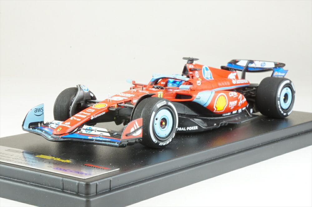 1/43 フェラーリ　SF-23 ラスベガス　ルクレール　ルックスマート ルックスマート 1/43 フェラーリ SF-23 ラスベガス GP 2023 C