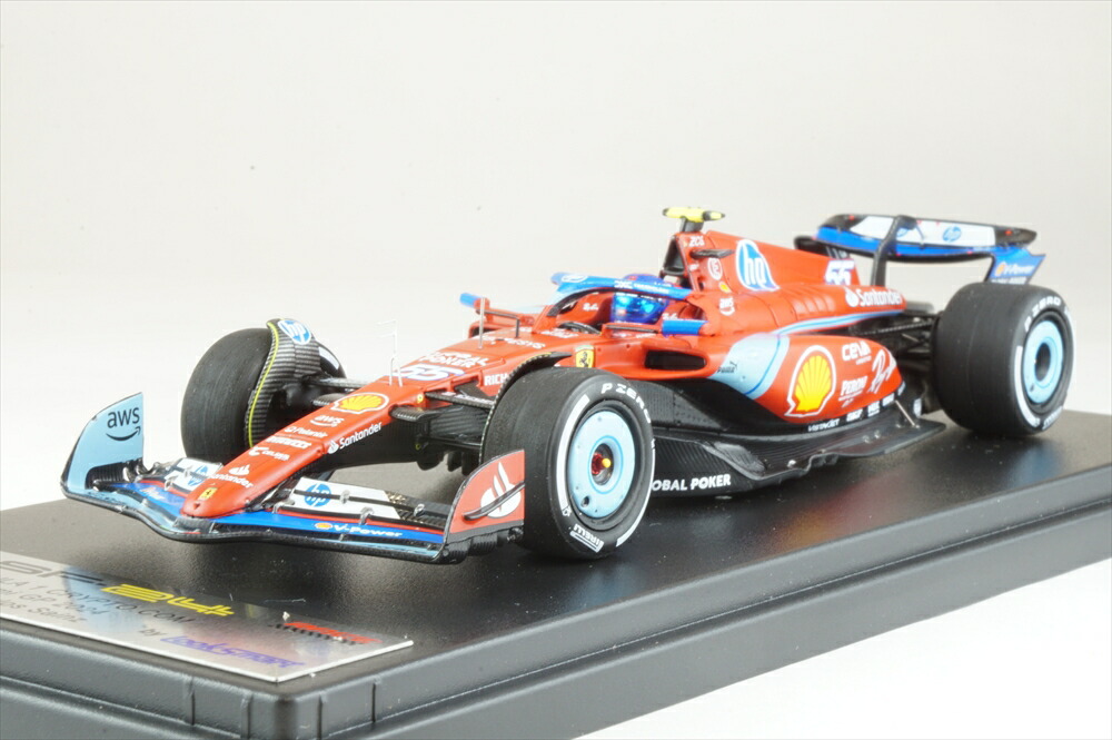 1/43 フェラーリ　SF-23 ラスベガス　ルクレール　ルックスマート ルックスマート 1/43 フェラーリ SF-23 ラスベガス GP 2023 C