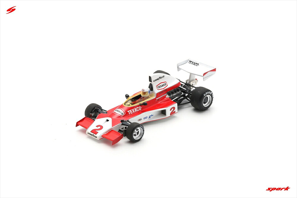 スパーク 1/43 マクラーレン M23 No.2 1975 F1 スペインGP ウィナー J.Mass 完成品ミニカー S5742