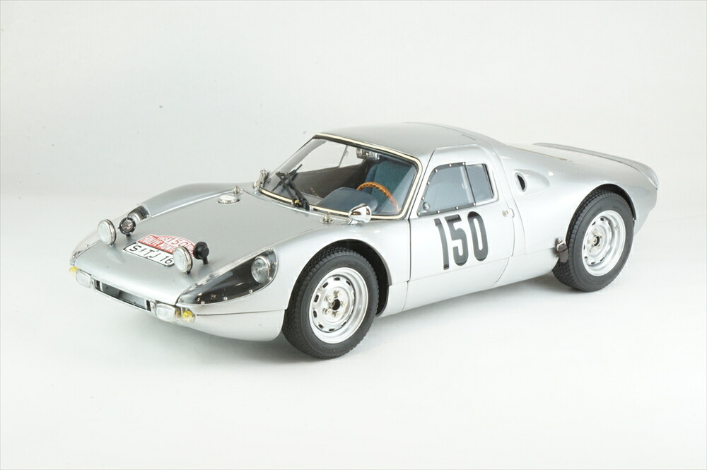 CMC 1/18 ポルシェ 904 カレラ GTS No.150 1965 ラリー・モンテカルロ Bohringer/Wutherich 遣っ付ける品ミニカー M-231
