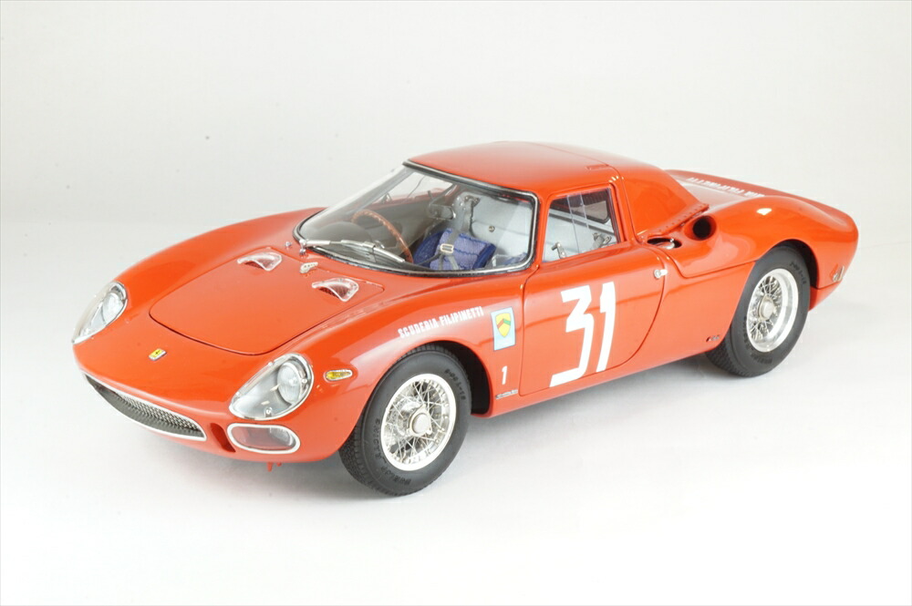 CMC 1/18 フェラーリ 250 LM No.31 1964 モンツァ ウィナー シャシー5899 N.バッカレラ 右ハンドル仕様 完成品ミニカー M-268