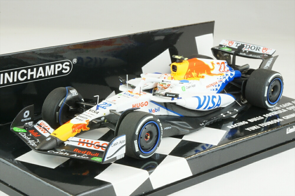 楽天市場】ミニチャンプス 1/43 レーシング・ブルズ VCARB 01 No.22