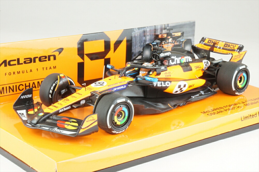 楽天市場】ミニチャンプス 1/43 マクラーレン MCL39 No.4 2025 F1