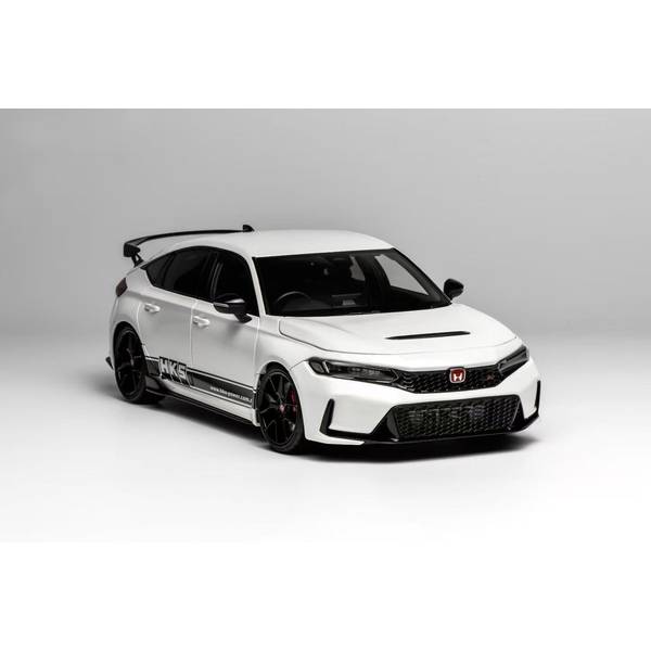 MOTORHELIX 1/18 ホンダ シビック タイプR FL5 HKSリバリー チャンピオンシップホワイト 完成品ミニカー M85317
