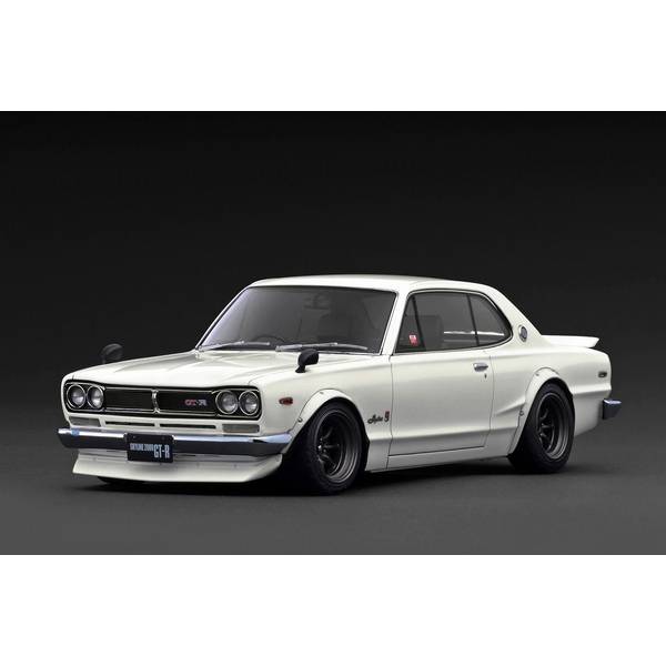 イグニッションモデル 1/18 ニッサン スカイライン 2000 GT-R KPGC10 ホワイト 完成品ミニカー IG4034|ポストホビーミニカーショップ