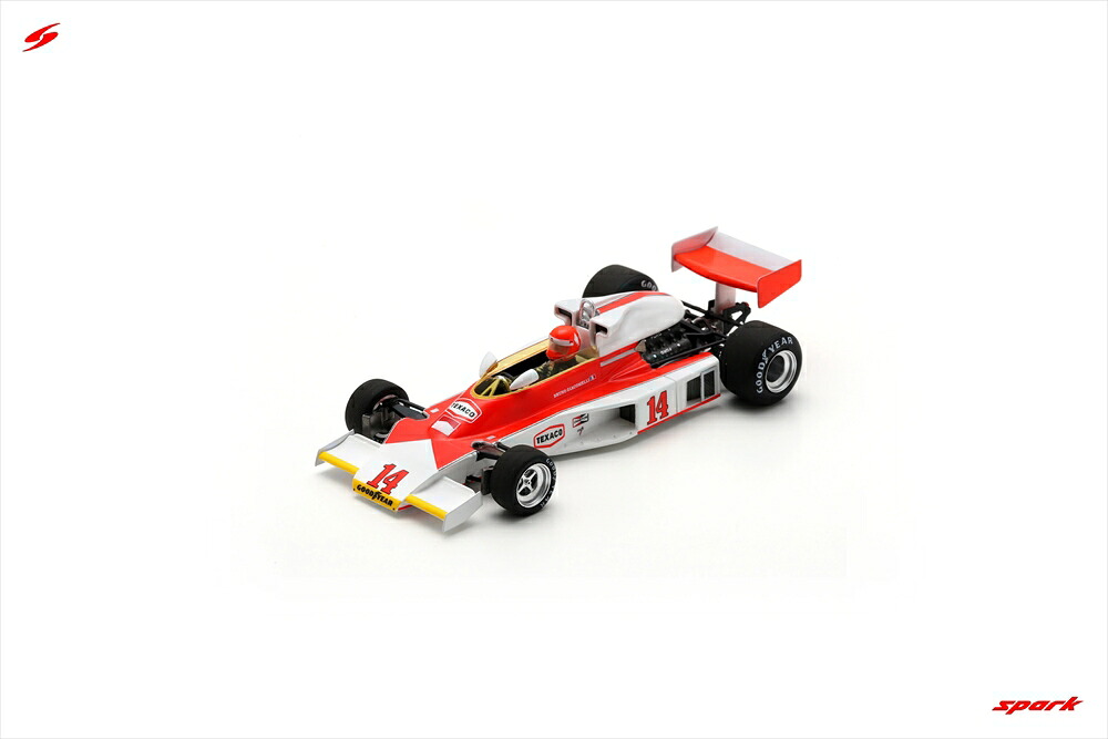 スパーク 1/43 マクラーレン M23 No.14 1977 F1 イタリアGP B.Giacomelli 完成品ミニカー S5745｜ポストホビーミニカーショップ