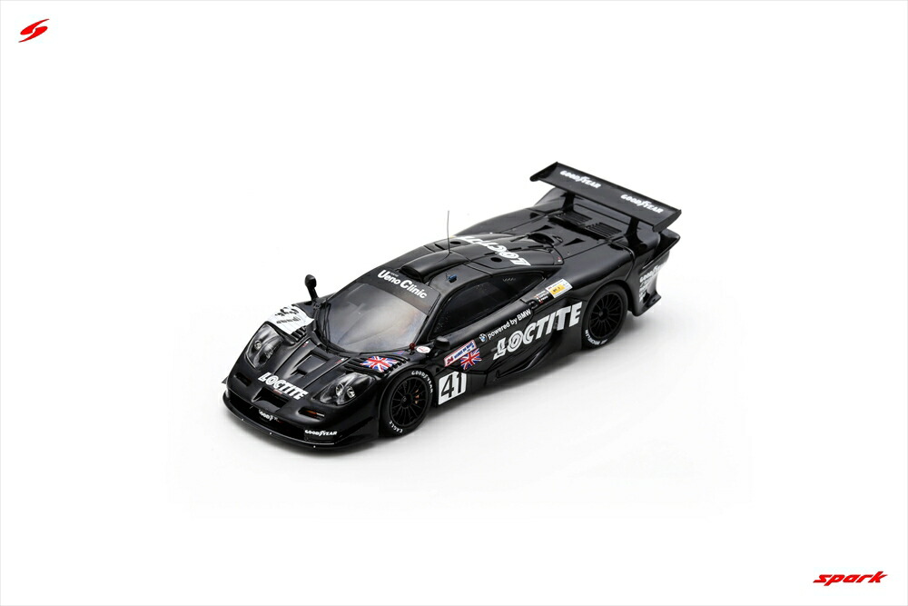 スパーク 1/43 マクラーレン F1 GTR No.41 1998 ル・マン24時間 E.ピロ/T.Bscher/R.カッペロ 完成品ミニカー S6682