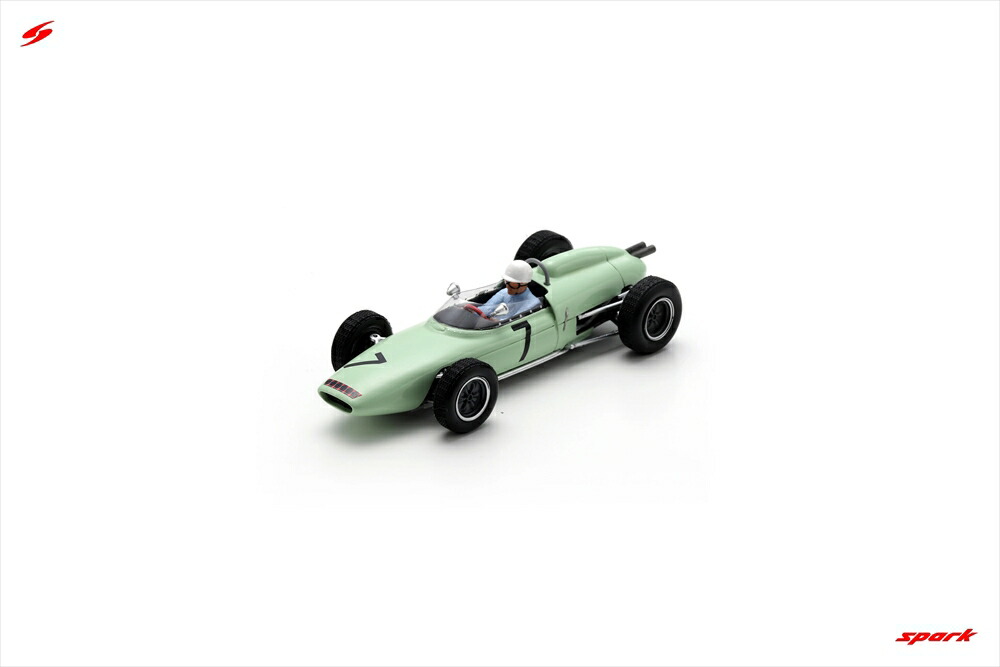 スパーク 1/43 ロータス 18-21 No.7 1962 Glover Trophy S.Moss 完成品ミニカー S7450