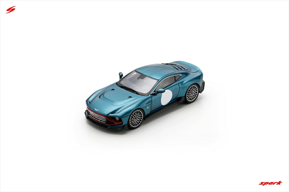 スパーク 1/43 アストンマーチン ヴァラー 2024 ブルー 完成品ミニカー S7844