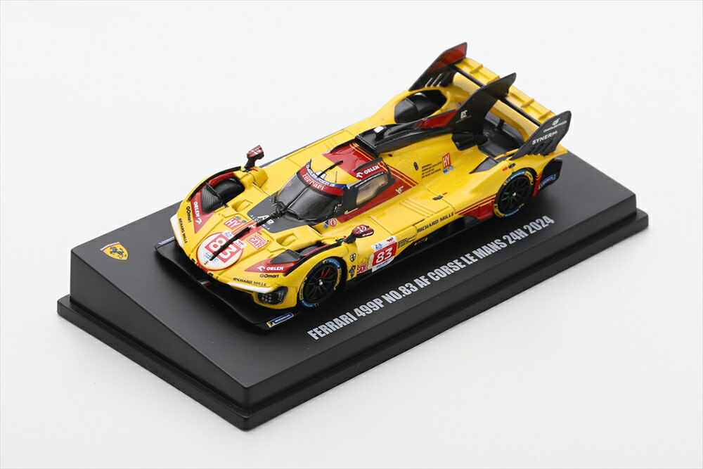 ルックスマート Ferrari 6412 1/43スケールモデル ルックスマート 1/43 フェラーリ 488 GTE EVO AFコルセ 2023 ルマン24H