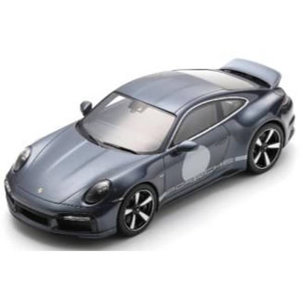 【5月予約】スパーク 1/18 ポルシェ 911 スポーツクラシック 992 2022 ヨッティングブルー ヘリテージパッケージ 完成品ミニカー 18S1087