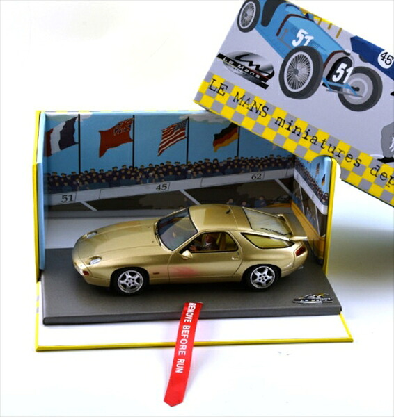 【4月予約】Le Mans Miniatures 1/32 ポルシェ 928 GT シャンパン 完成品ミニカー 132105MCHA