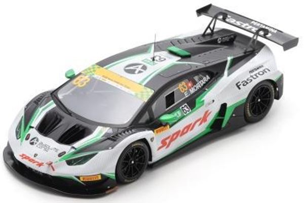 【11月予約】スパーク 1/18 ランボルギーニ ウラカン GT3 Evo 2 Absolute Corse マカオ GT Cup 2025 No.63 Edoardo MORTARA 完成品ミニカー 18SA039