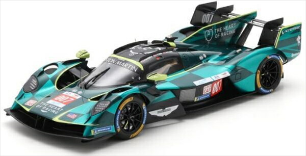 【6月予約】スパーク 1/12 Aston Martin Valkyrie No.007 Le Mans 24H 2025 H. Tincknell - T. Gamble - R. Gunn 完成品ミニカー 12S057
