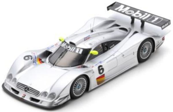 【9月予約】スパーク 1/18 メルセデス CLR ル・マン24H 1999 No.6 B. Schneider - F. Lagorce - P. Lamy 完成品ミニカー 18S847